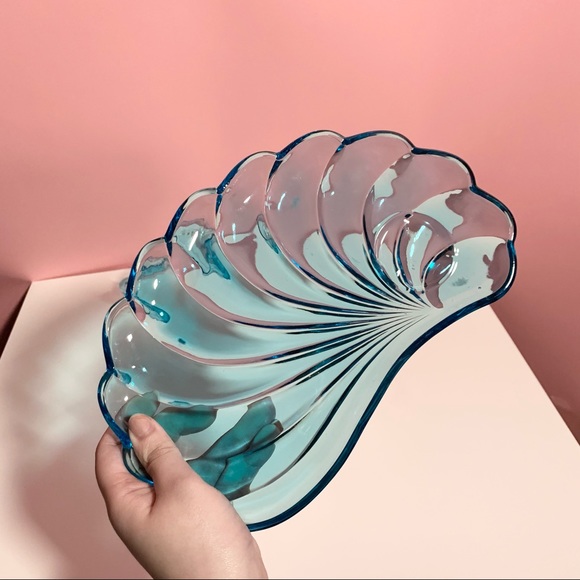 Vintage retro shell tray with matching teacup - Picture 4 of 5